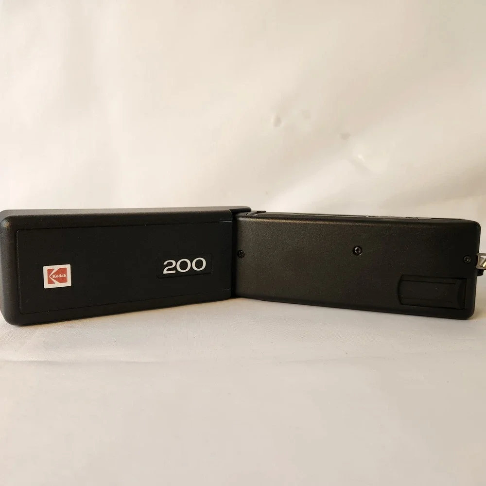 Vintage Kodak Ektra 200 110mm Film Pocket Camera Germany Retro 1980s Tech Style